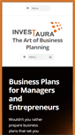 Mobile Screenshot of business-planning-for-managers.com