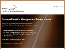Tablet Screenshot of business-planning-for-managers.com